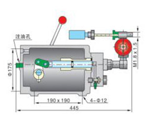 SB03站用手搖油泵